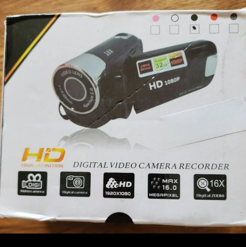 1080P HD Camera Camera Camcorder, 16MP DV Camera 16x Digital Zoom Video Camera,